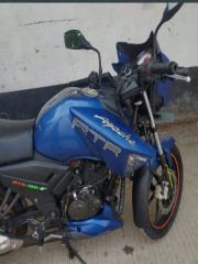 TVS Apache RTR 150 Matt Blue